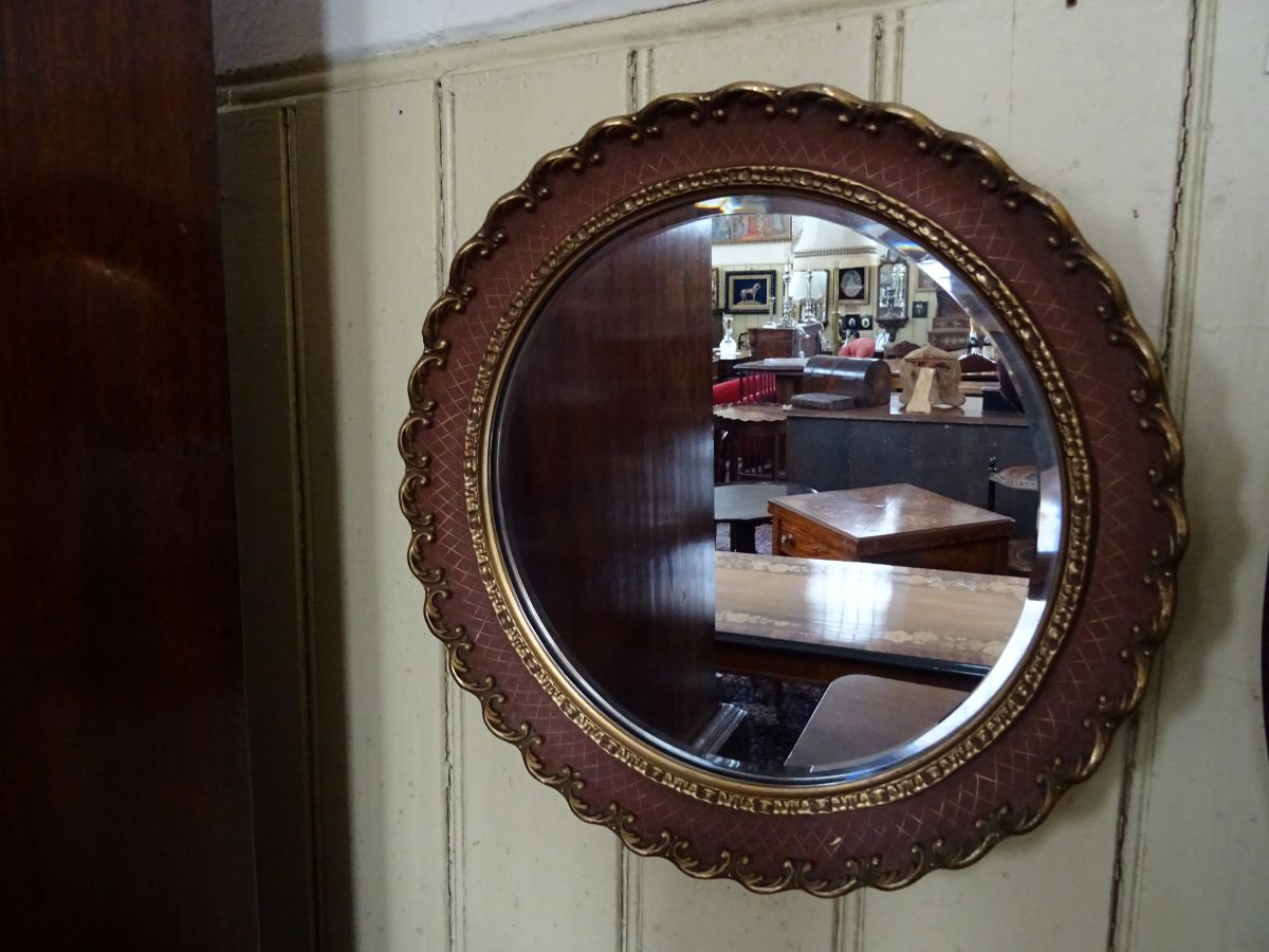 Ansonea round mirror